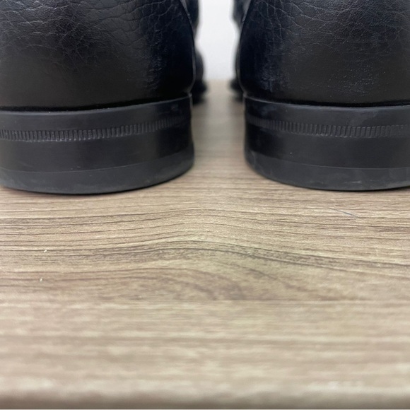 Salvatore Ferragamo Grandioso Pebbled Men’s Shoe Loafer Ganci bit Black 8 - Picture 5 of 9